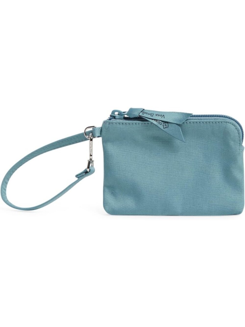 Vera Bradley ID Card Protector Case, Reef Water Blue Recycled Cotton